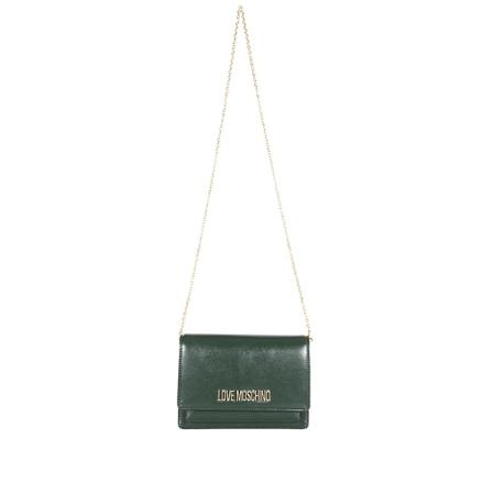 Love Moschino, Small Crossbody BAG Groen, Dames, Maat:ONE Size