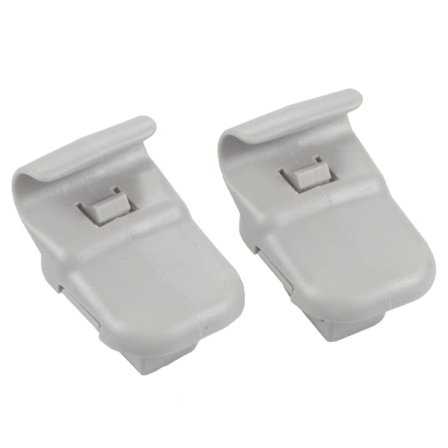 2 stk. Bil Tilbehør Solskærm Klips Solskærm Krog