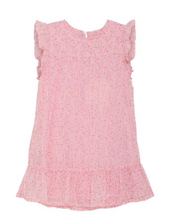 Creamie Dress Lurex Stripe - Pink - 104