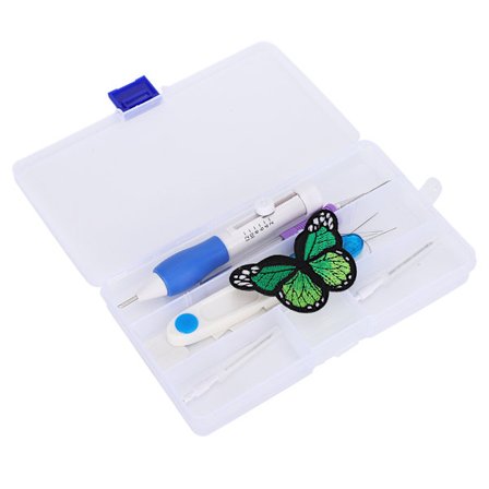 Broderi Punch Needle Broderi Startkit Broderipenna Sömnad Hantverksverktyg Set