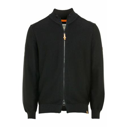 Camel Active Garment dyed - Cardigan Grå, Herre Trøjer