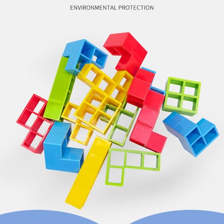 Tetra Tower Game Stacking Blocks Stack Building Blocks Balans