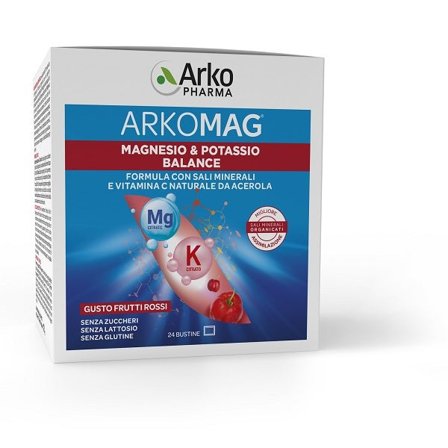 Arkomag Magnesio & Potassio Balance 24 Bustine