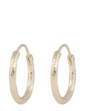 SNÖ of Sweden | Honey Sparkling Ring Ear 18Mm Plain G - Onesize | ONE SIZE