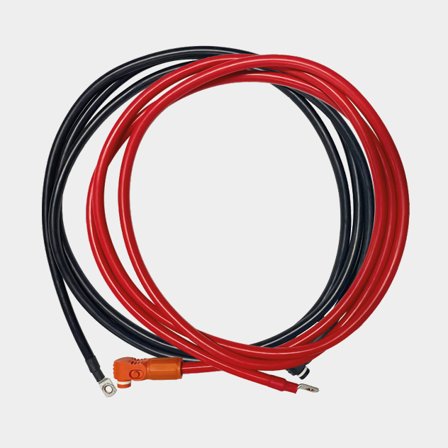 Battery cables ePropulsion, black / red, 35 mm², 1.5 meter, fits E-batteries