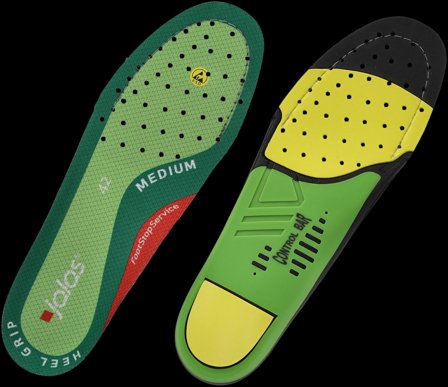 Jalas Neutralizer 8710M Innersåle middels høyt fotbue 42, Sko