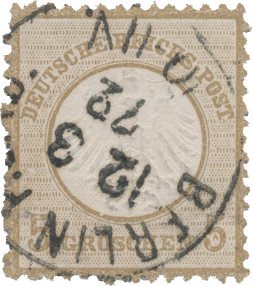 Tyske Rige 1872 - MICHEL 6 - Stemplet