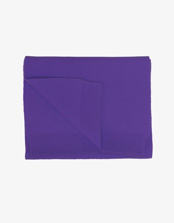 Merino Wool Scarf - Ultra Violet