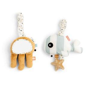Done by Deer Blue Sea friends To Go Activity Toy One Size - Stroller accessories - One size - Blue