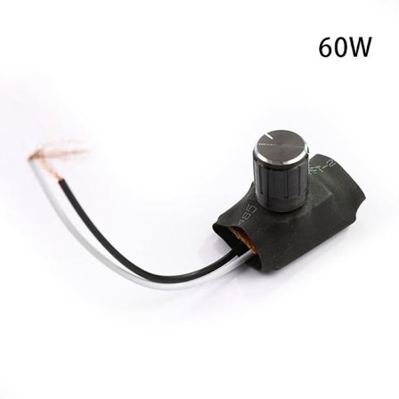 Black tone bordslampa full range dimmer vridreglage svit