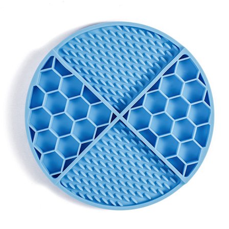 /#/Silikon slikkematte Hund slikkematte Sakte fôringsputer for hunder Sakte matere med kraftige sugekopper under Pet Bath Licking/#/