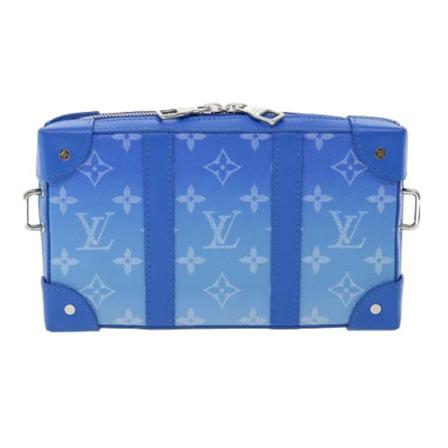Louis Vuitton Vintage, Pre-owned Canvas louis-vuitton-bags Blauw, Dames, Maat:ONE Size