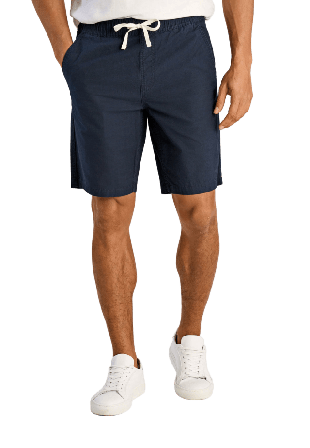 Lindbergh Elastic waist Shorts Herr Blå M