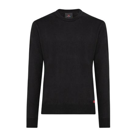 Peuterey, Round-neck Knitwear Zwart, Heren, Maat:2XL