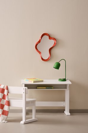 Jotex - Skolepult Og Benk Hvit - DALVIK - Kjøp Barnebord hos Jotex