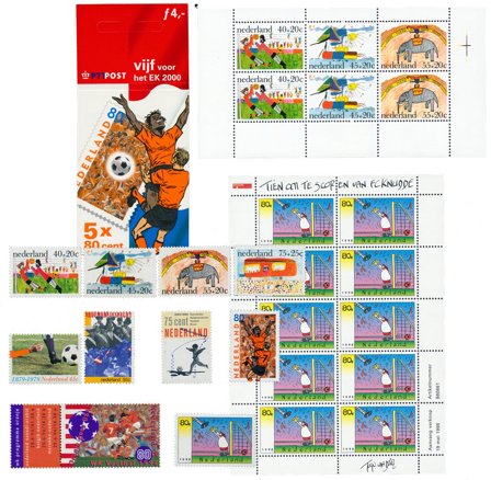 Holland - Voetbalset 1976-2000 - Postfrisk