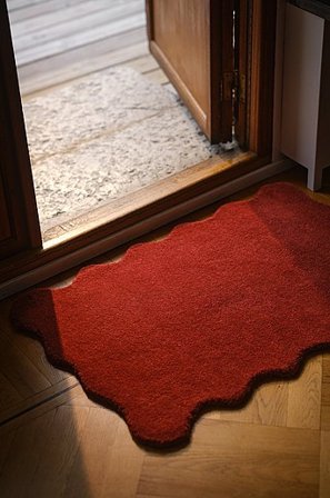 Jotex - Wycieraczka z Wełny 60x90 Cm rdza - VIVI - Kup Wycieraczki firmy Jotex