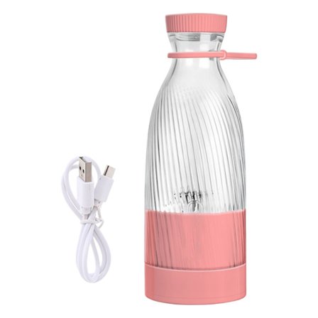 Letvægts 500 ml juicer kop USB-drevet frugtblender bærbar trådløs blender
