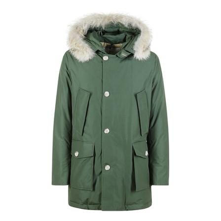 Woolrich, Zielony Parka Cfwoou 0482Mrut 0006 Zielony, Mężczyzna, Rozmiar: L