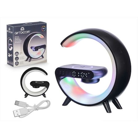 Digital bordsklocka Gift Decor Svart