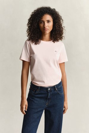 GANT Damen T-Shirt (M) Rosa