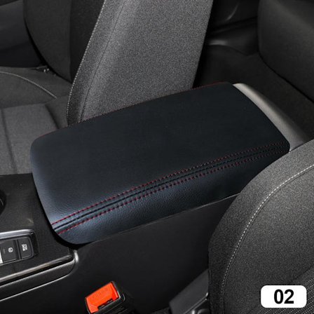 Auton keskikonsolin kyynärnojan suojus DIY Mikrokuitunahkainen suojatyyny Honda Civic 11. 2022~01510