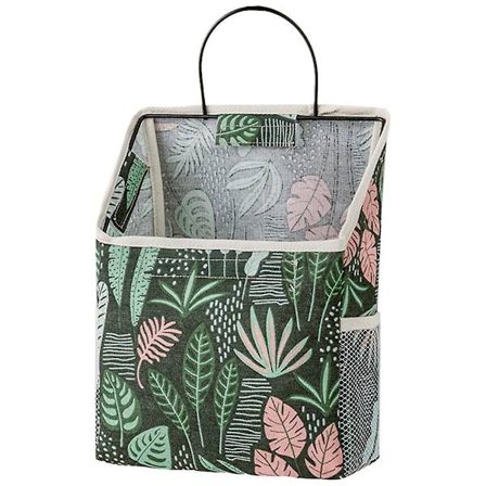 Veggopbevaring i lin og bomull