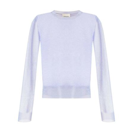Khaite Round-neck Strik Lilla, Dame Striktrøjer