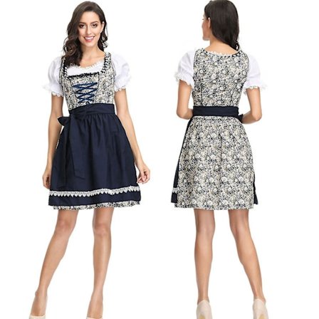 Oktoberfest-kostyme for kvinner, bayersk ølfestivalkjole, Masqu