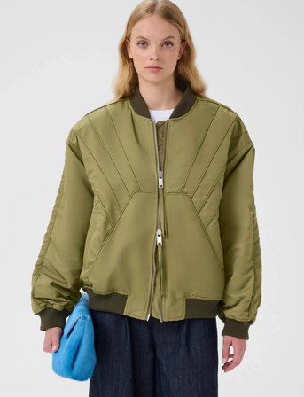 Gestuz Gzaurora Bomber - Khaki green - 38