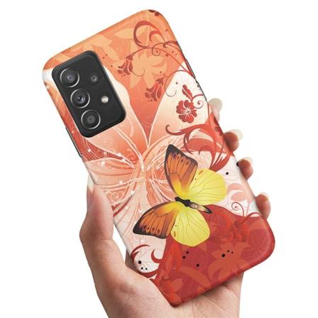 Samsung Galaxy A52/A52s 5G - Deksel/Mobildeksel Sommerfugl & Blo Multicolor
