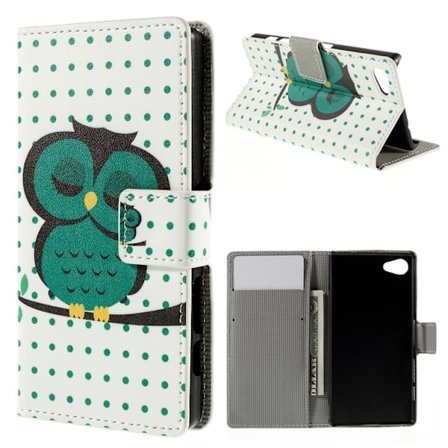 Sony Xperia Z5 Compact Plånboksfodral Dozing Owl