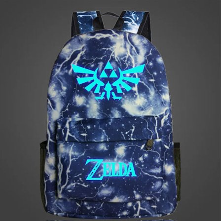 Anime Legend of Zelda Mochila Skolväska Självlysande Student Ryggsäck Stil 3 Stil 6
