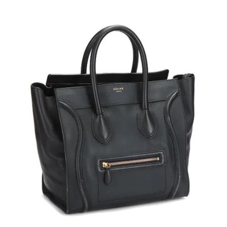 Celine Vintage Pre-ownedLädertotevskor blå, unisex Vintage Väskor, unisex, Storlek: ONE SIZE