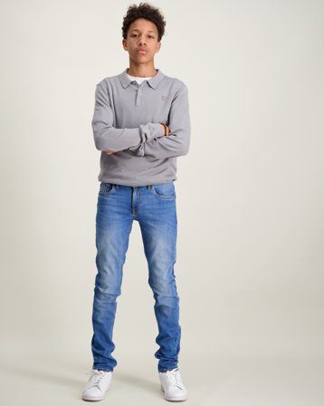 Garcia Tavio Niebieski Jeansy Chłopiec - Kids Brand Store