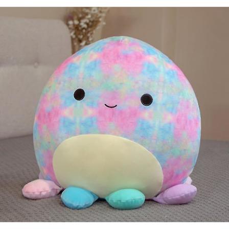 Julklapp Xmas 60 Squishmallow bläckfisk Plyschleksak Gosedjur Plyschdocka Squishmallowing Jul colorful