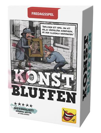 Konstbluffen Home Decoration Puzzles & Games Multi/mönstrad ALF Toys And Games