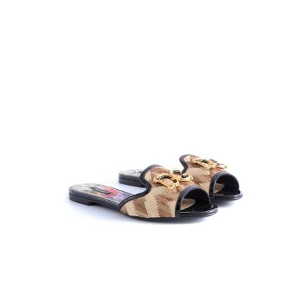 Dolce & Gabbana - Flip-flops - Beige - Dam - Storlek: 36 Eu, Dam, Storlek: 36 EU