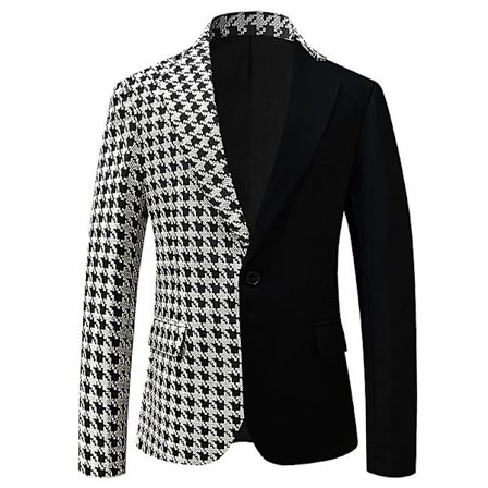 Mænds Smokingjakke, Slank Pasform Stilfuld Blazer Casual Blazer