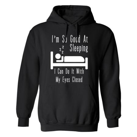 Im So Good At Sleeping - Hoodie / Tröja - Herr Svart - L
