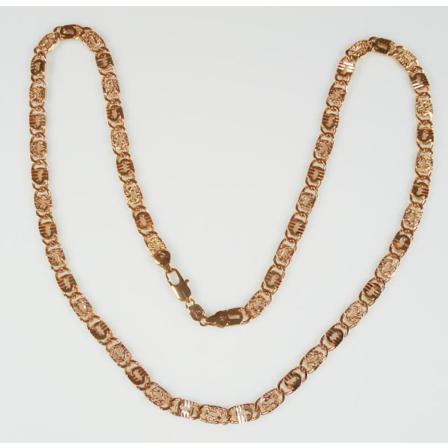 Goldfilled, 18k Guldfylld Hals-kedja 61,5 Cm
