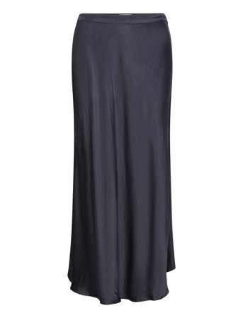 GANT Regular A-Line Satin Skirt - Navy - 36