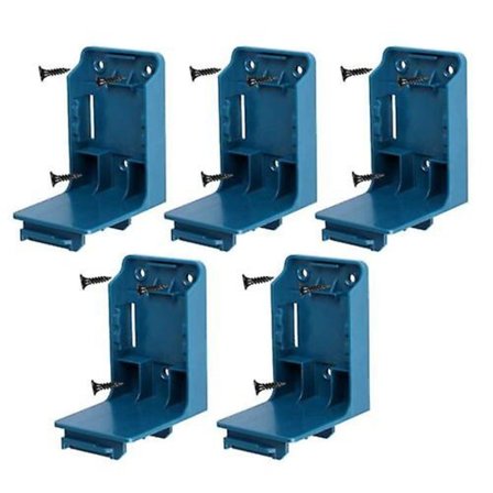 5 stk 2 i 1 Værktøj & Batteri Opbevaringsbeslag Hængende Holder til Makita 14.4v/18v