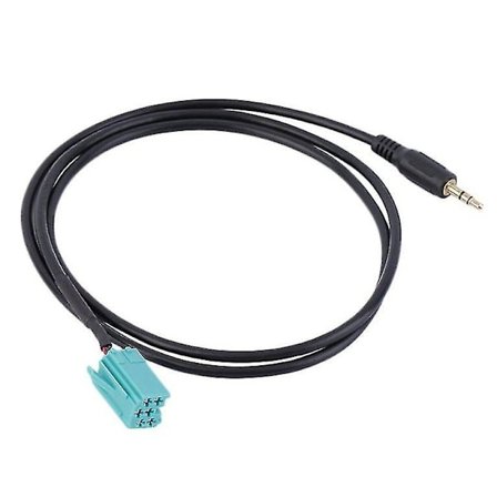 3,5 mm Aux-indgangsadapter Audiokabel Renault Clio Megane