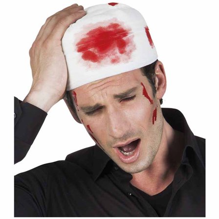 Hatt Blodigt Bandage Halloween