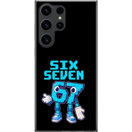 Kompatibelt Mobilskal till Samsung Galaxy S24 Ultra Pixel Number Duo