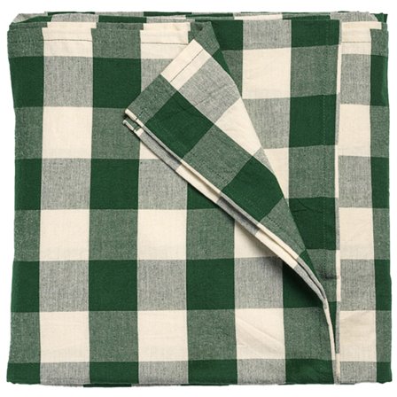 Midnatt Elsa pöytäliina 330×145 cm, vihreä/beige