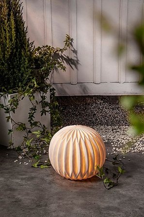 Jotex - Dekoration für den Außenbereich Sandy Globe 25 cm - Kaufe Außenbeleuchtung bei Jotex