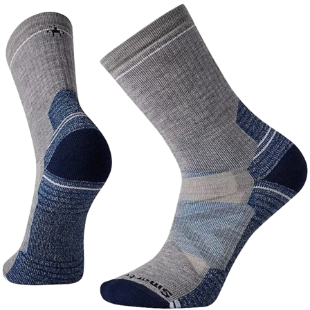 Smartwool Hike Full Cushion Crew Socks Light Gray
