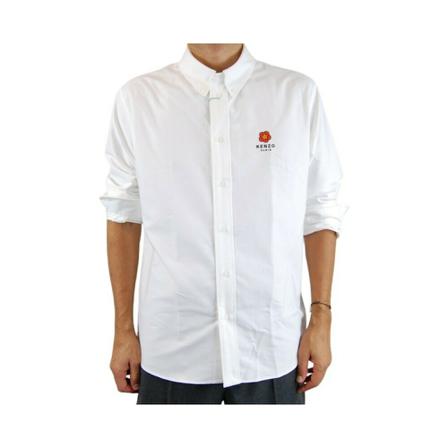 Kenzo Casual Shirts Hvid, Herre Skjorter